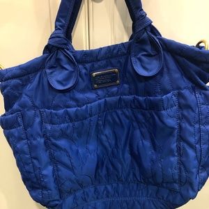NEW Marc Jacobs Cobalt Eliza Baby Diaper Bag -Tote